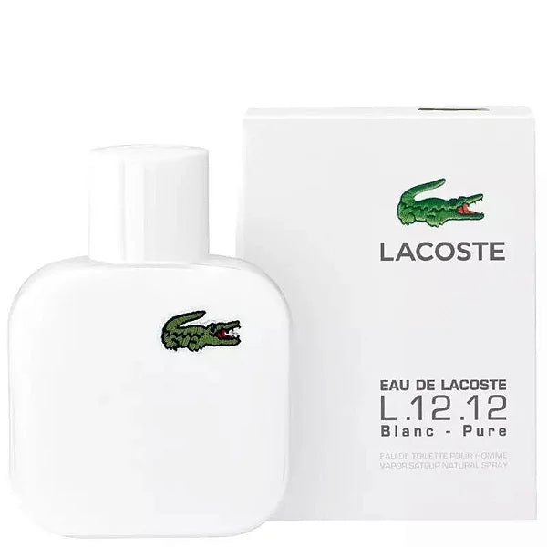 L.12.12 Blanc Lacoste Eau de Toilette - Perfume Masculino  100ml