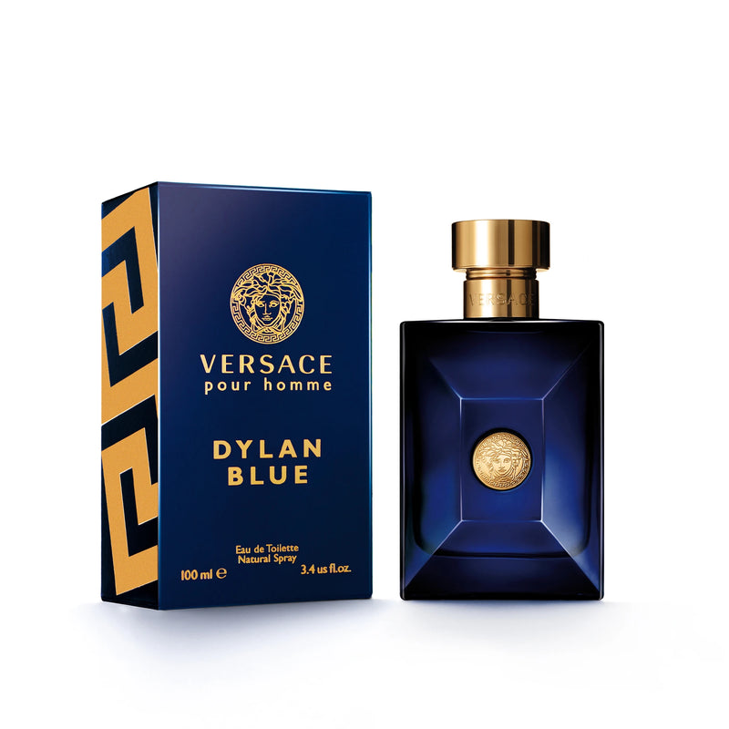 Dylan Blue Pour Homme Versace Eau de Toilette - Perfume Masculino 100ml