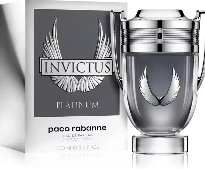 Perfume Invictus Platinum Paco Rabanne Eau de Parfum - Perfume Masculino 100ml
