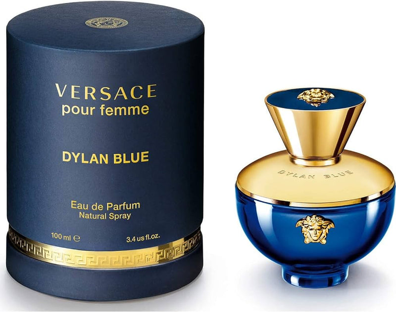 Dylan Blue Pour Femme Versace Eau de Parfum - Perfume Feminino 100ml