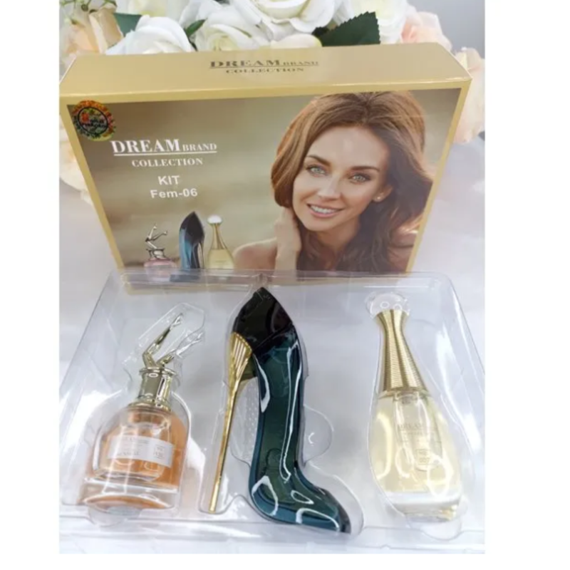 Kit Fem 06 - Scandal; Good Girl e J'adore.