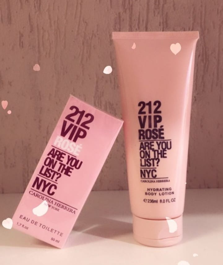 Kit 212 Vip Rosé - Perfume e Hidratante