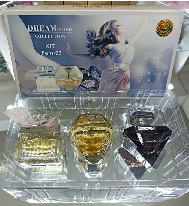 Kit Fem 03 - Chloe; Lady Million e Tresor.