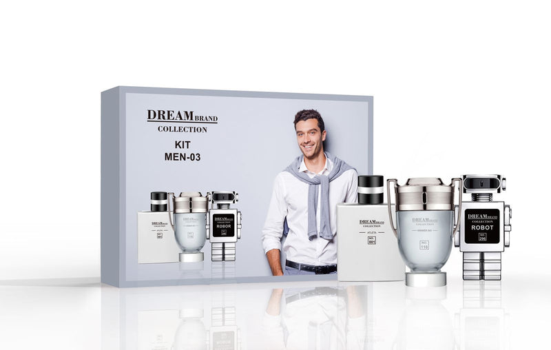 Kit Men 03 - Allure; Invictus e Phantom