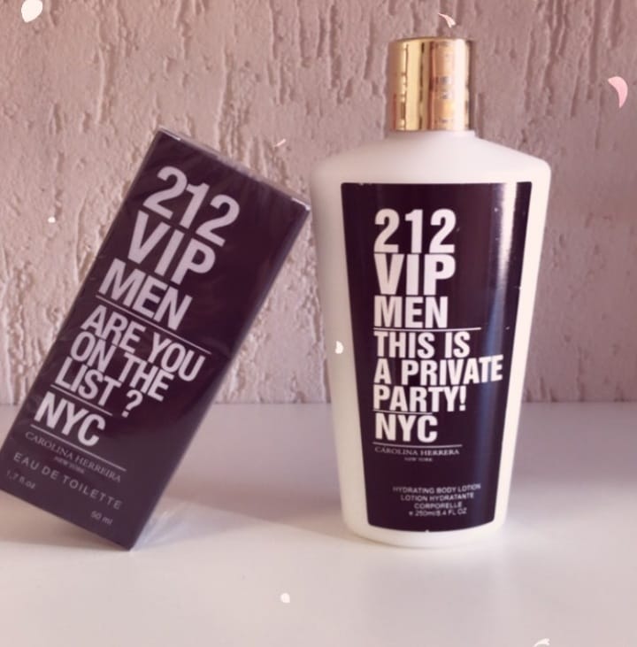 Kit 212 Vip Men - Perfume e Hidratante