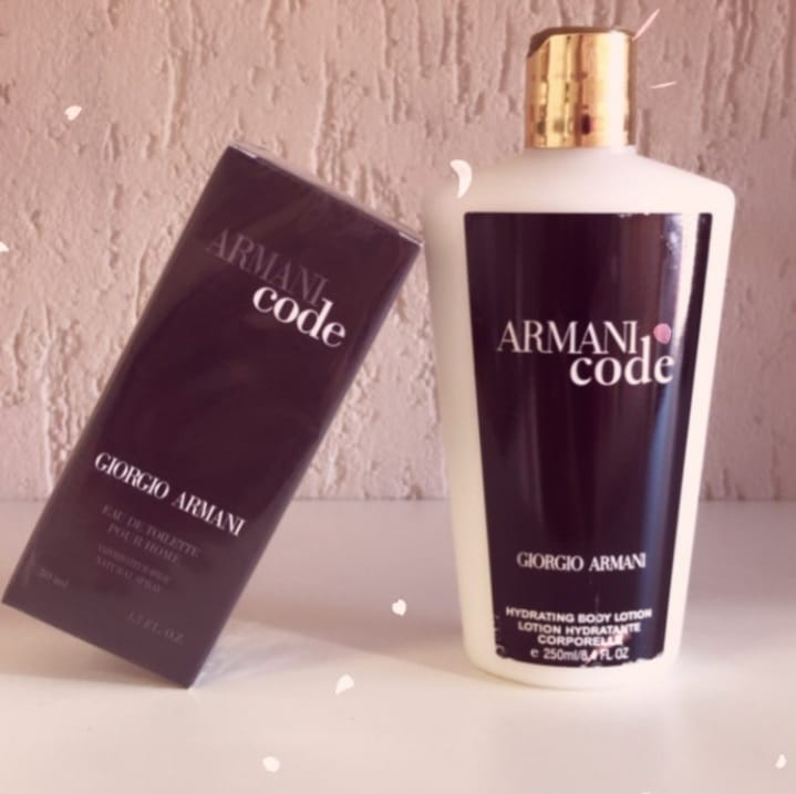 Kit Armani Code - Perfume e Hidratante