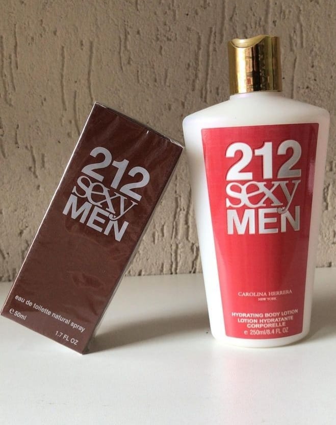 Kit 212 Sexy Men - Perfume e Hidratante